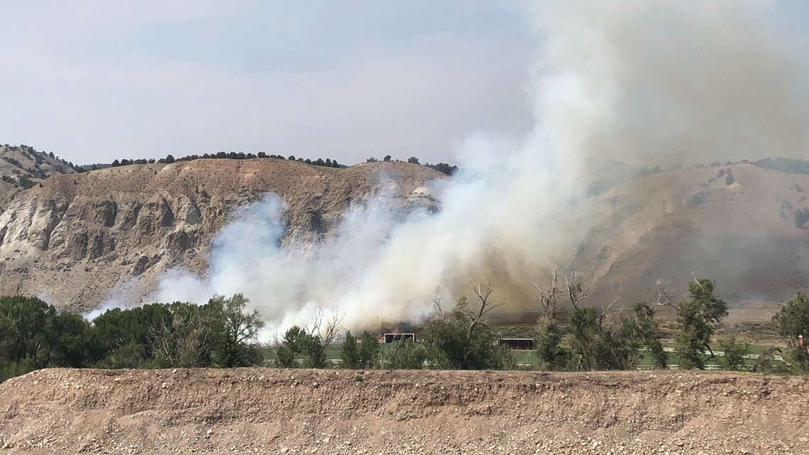 I-70, US 6 closed In Both Directions In The Colorado Mountains Due To A Wildfire